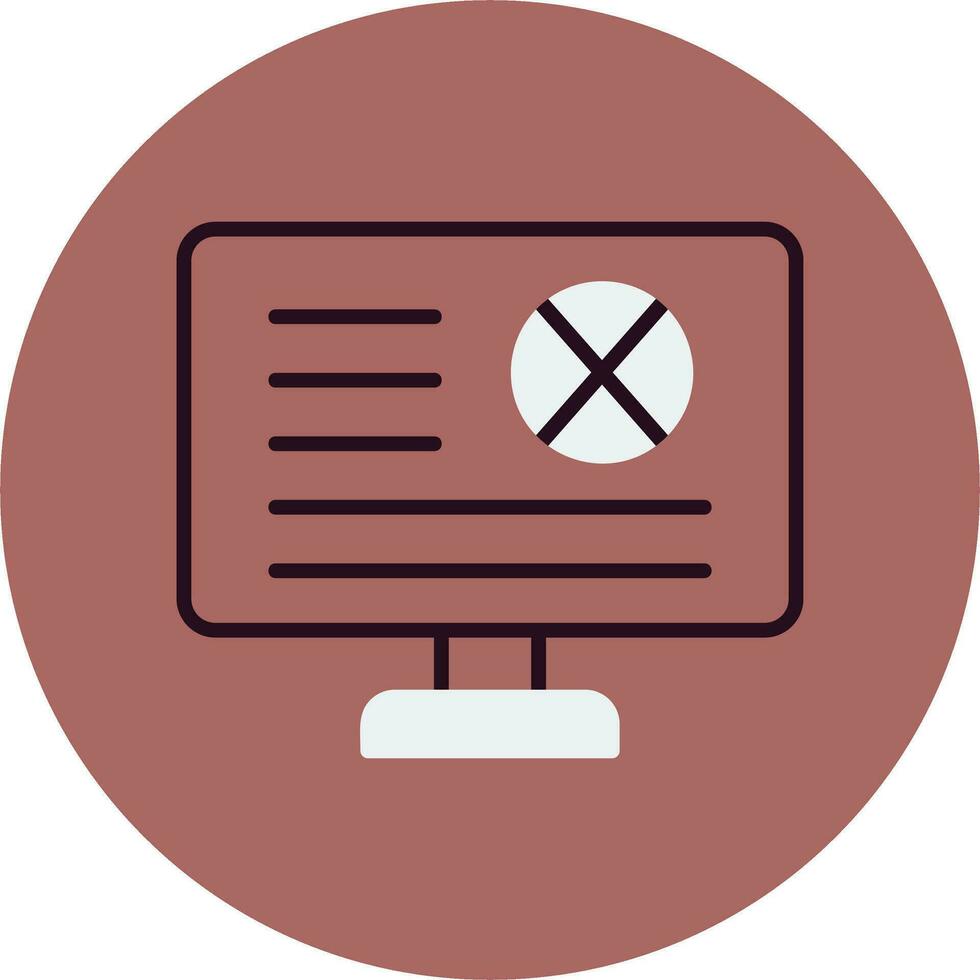Error Vector Icon