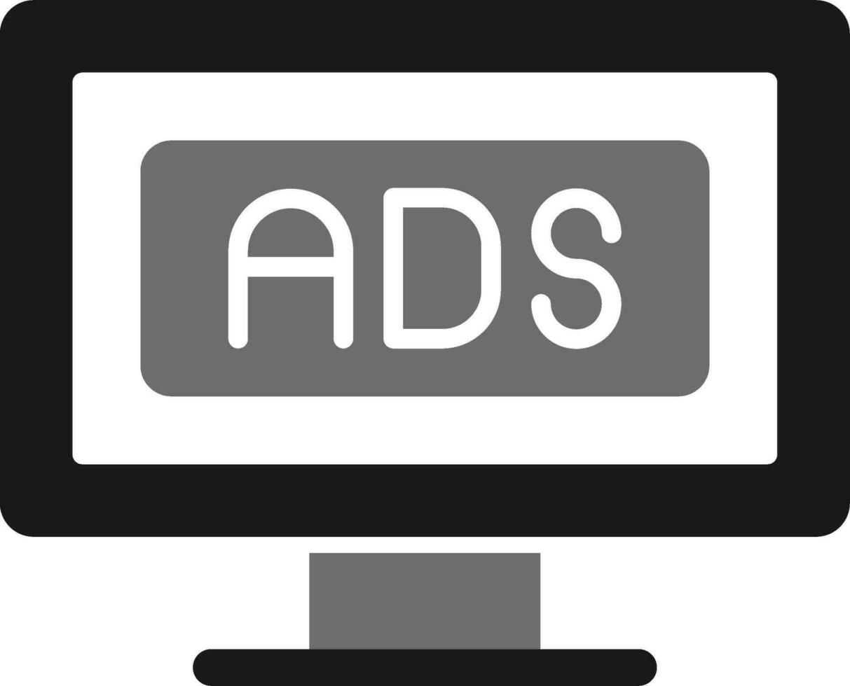 Ads Vector Icon
