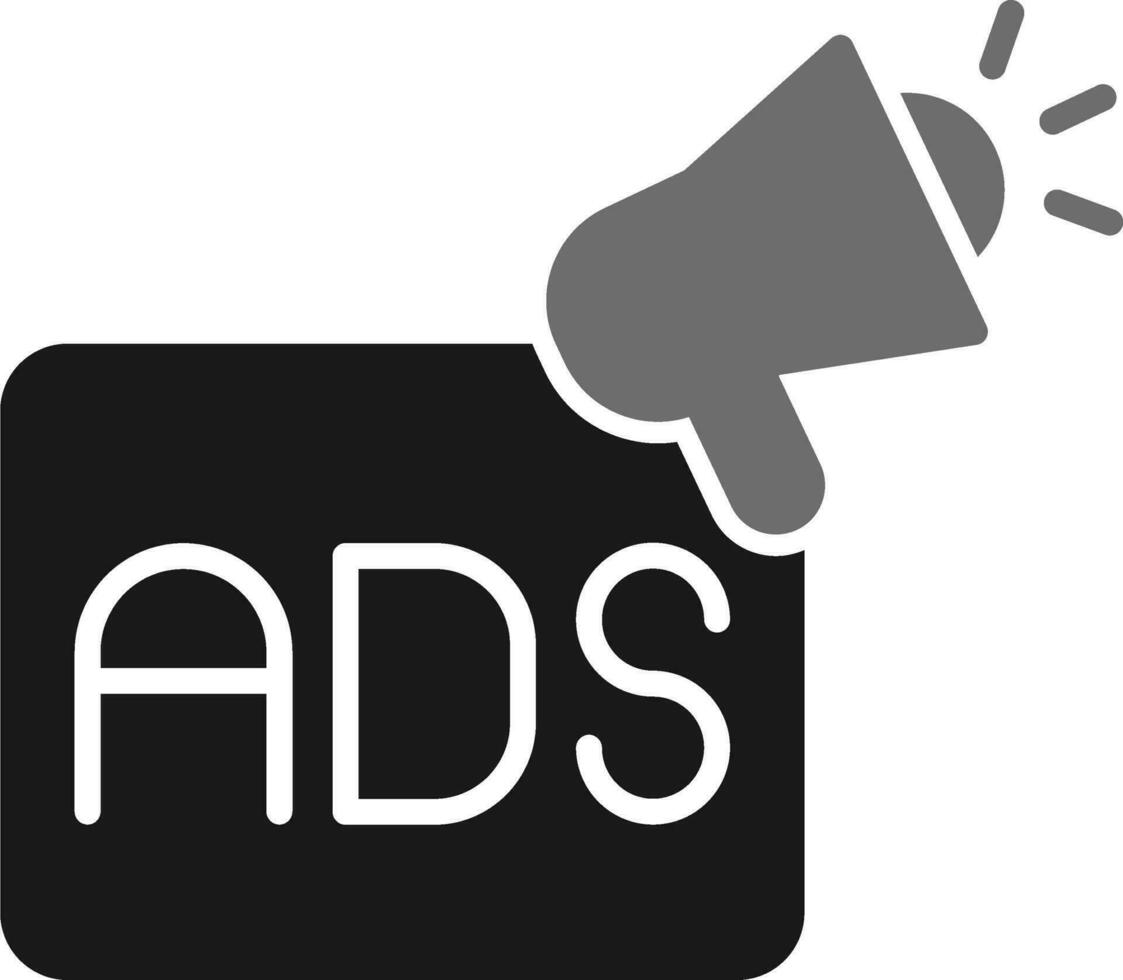 Advertising Vector Icon