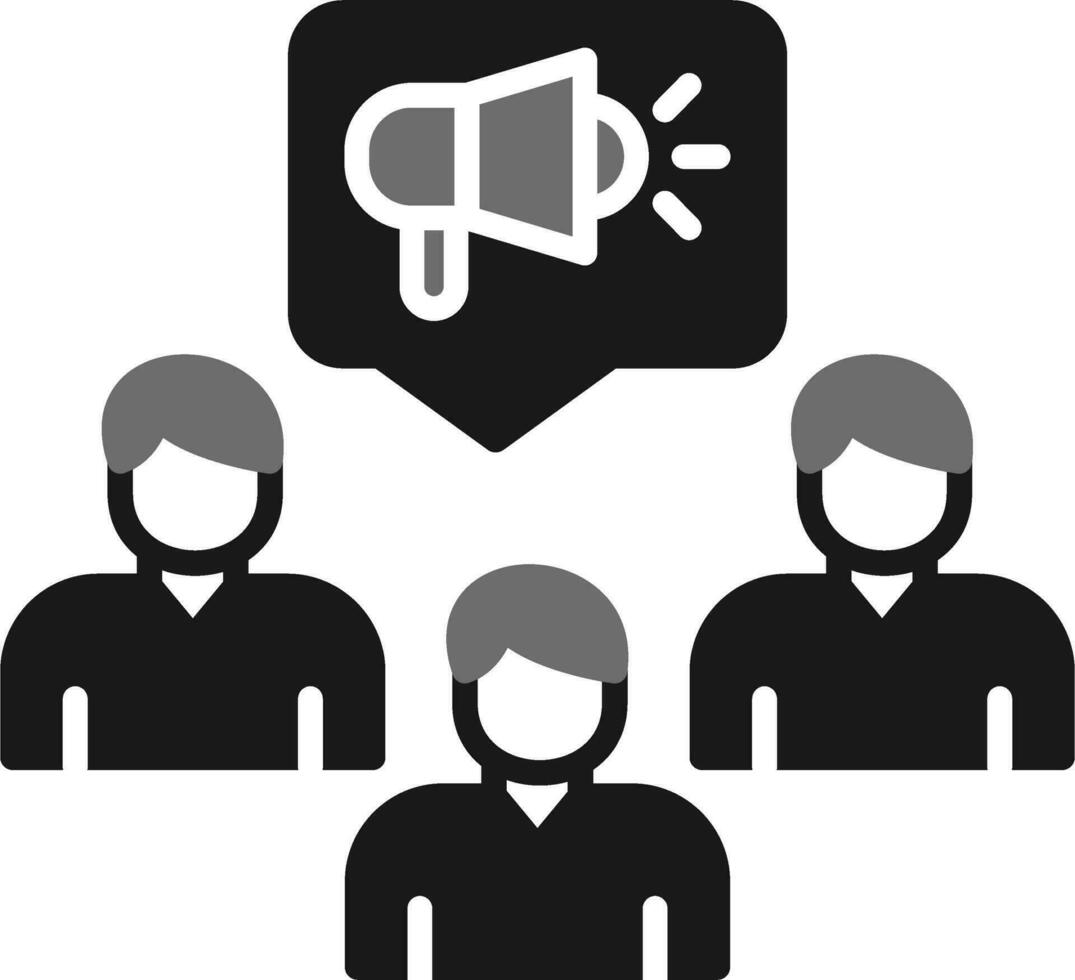 Public Relation Vector Icon
