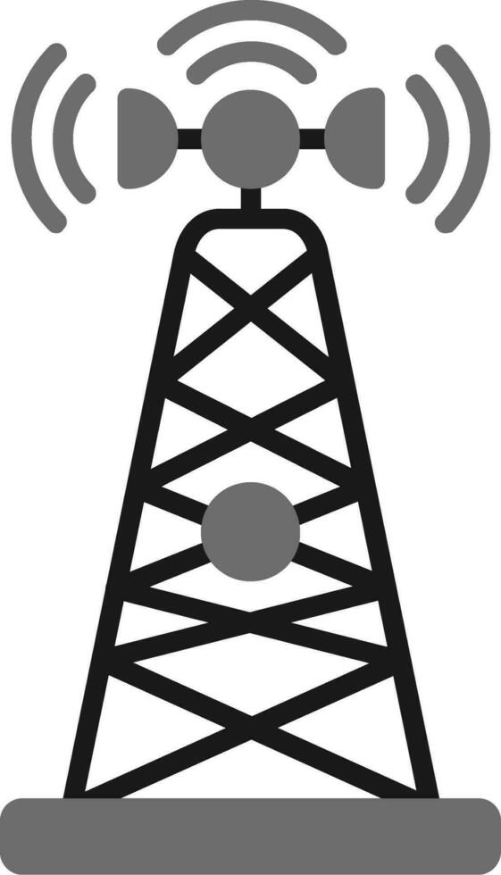 célula torre vector icono