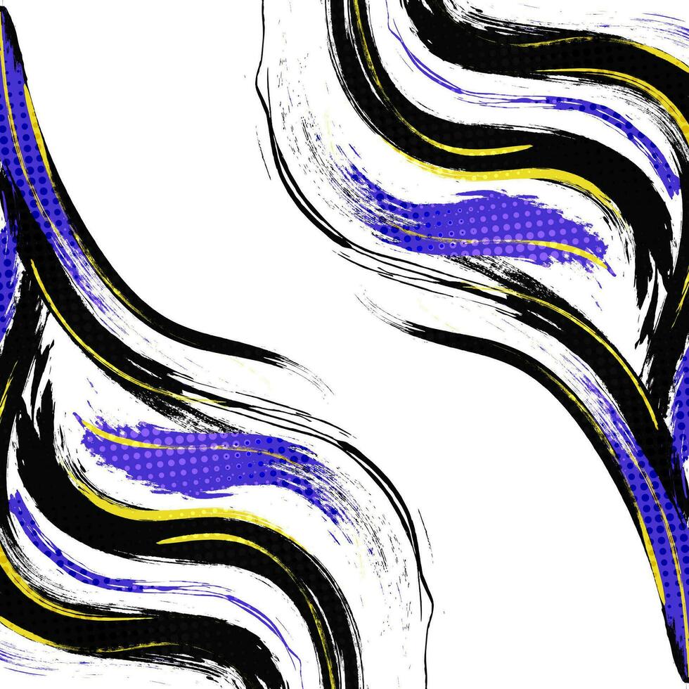 Abstract Grunge Brush Background with Sporty Style and Halftone Effect. Sport Background. Scratch and Texture Elements For Design vector