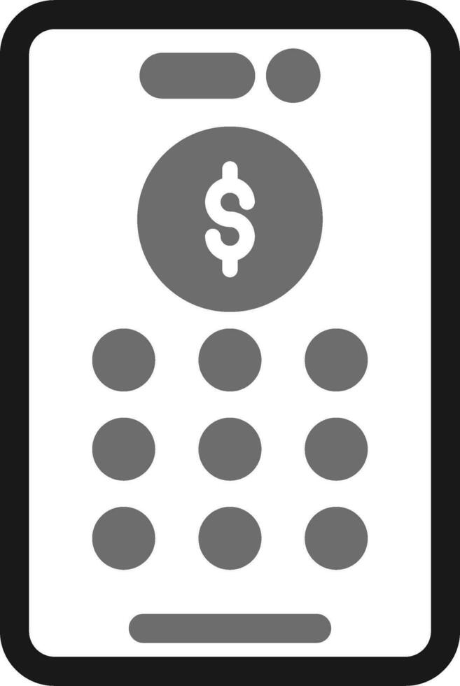Banking Pin Code Vector Icon