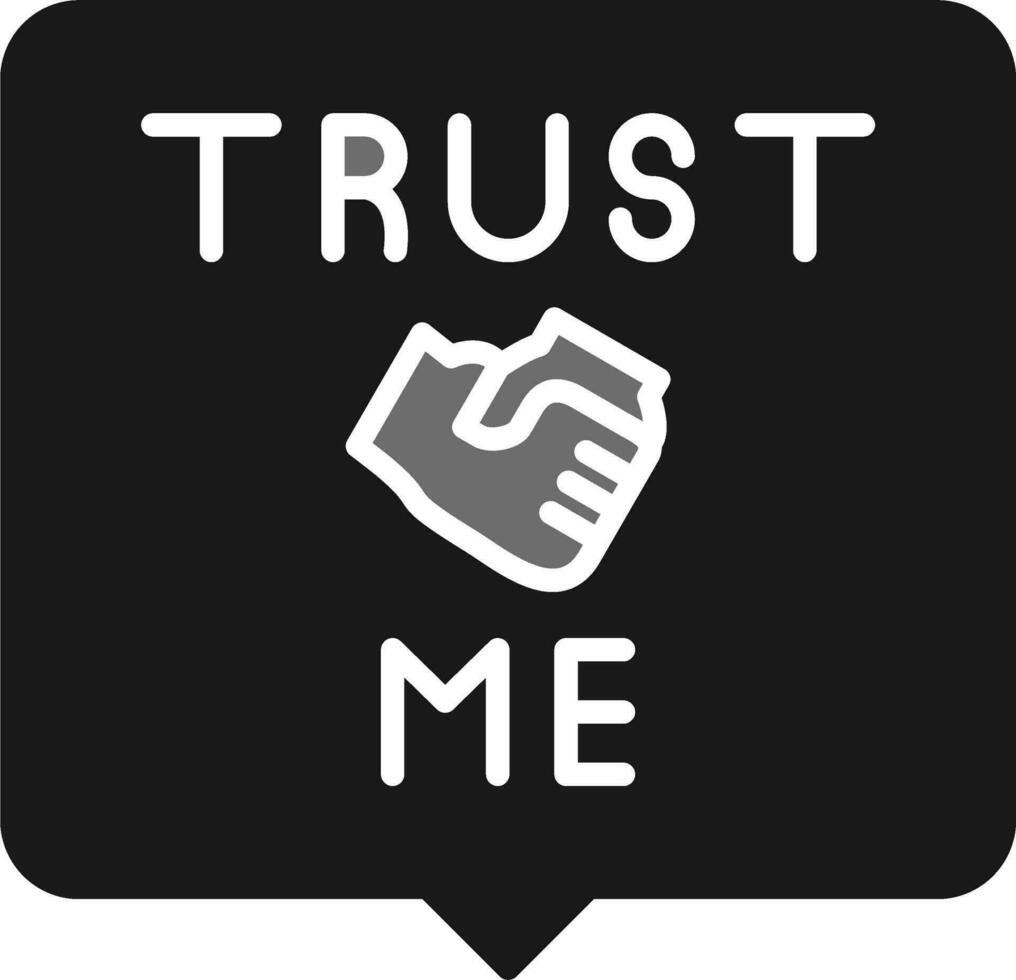 Trust Me Vector Icon