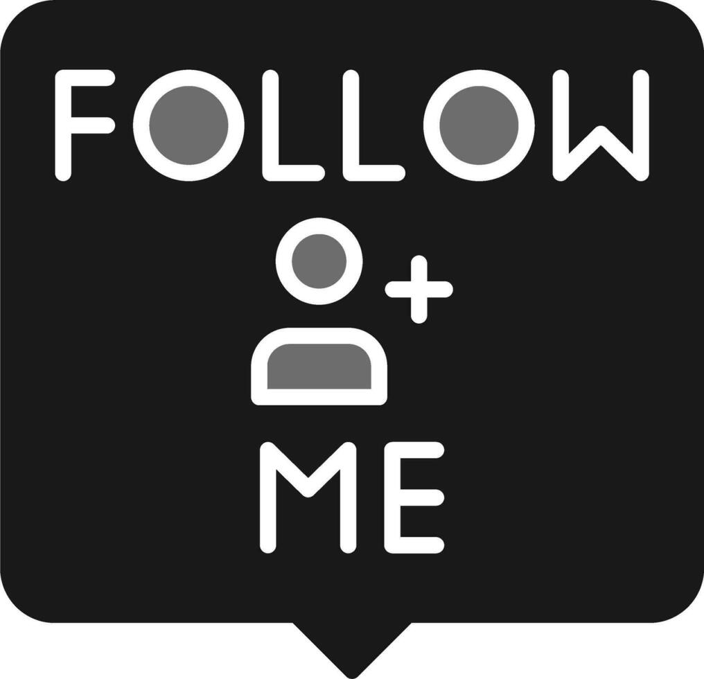 Follow Me Vector Icon