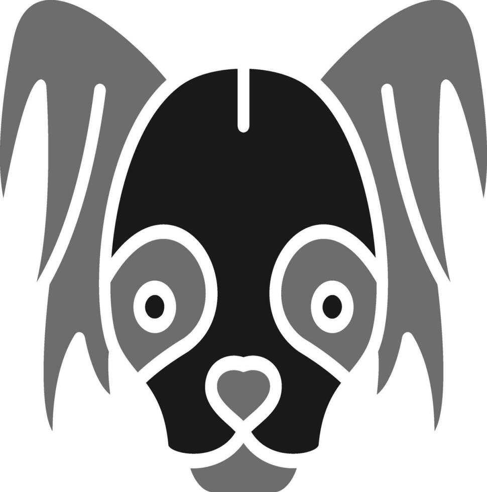 Chinese Crested Vector Icon