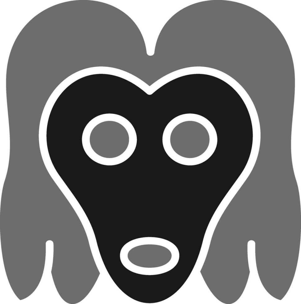 Afghan Hound Vector Icon