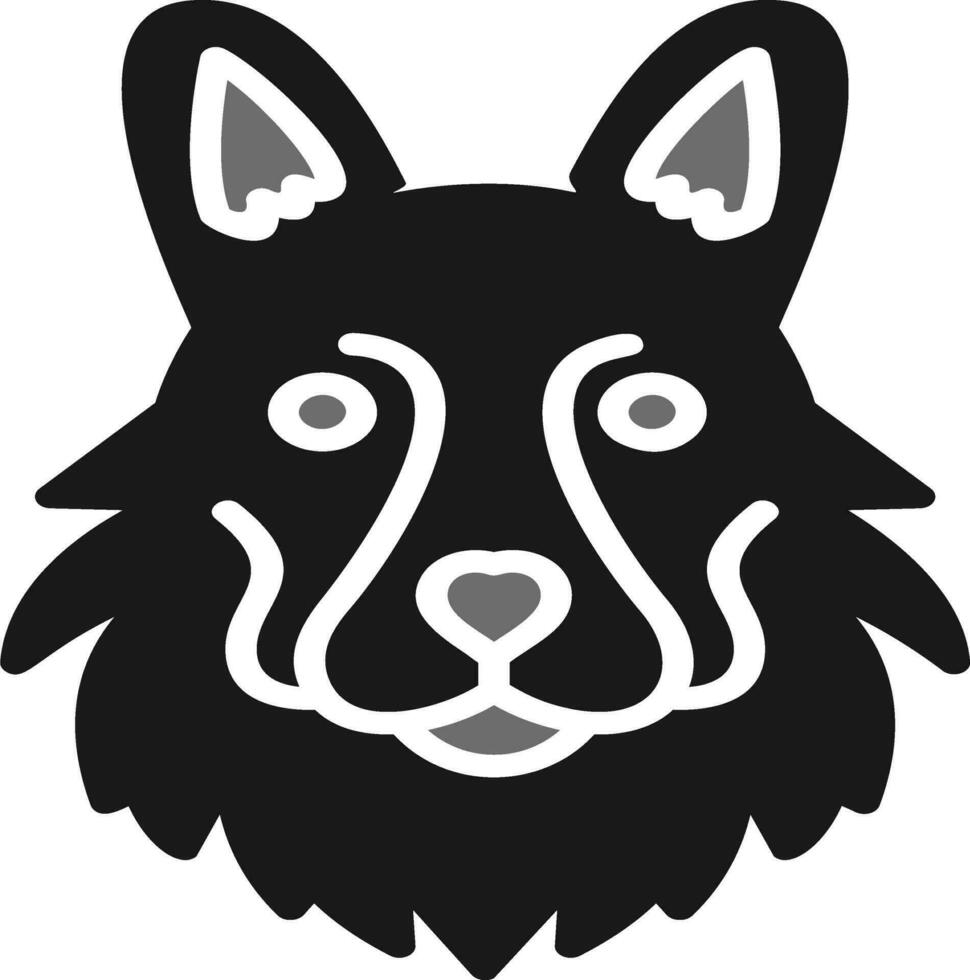 German Shepherd Vector Icon