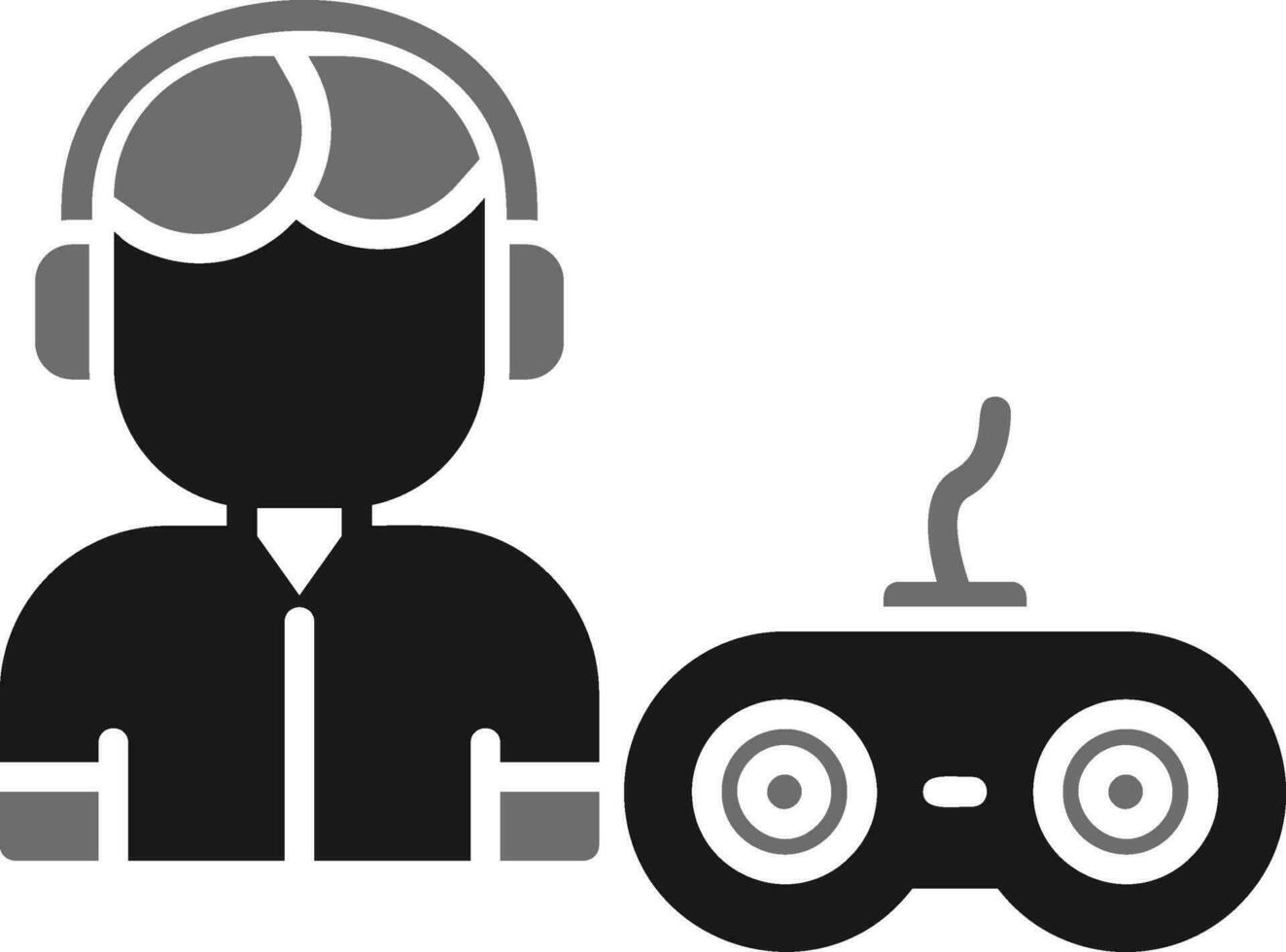 Gamer Vector Icon