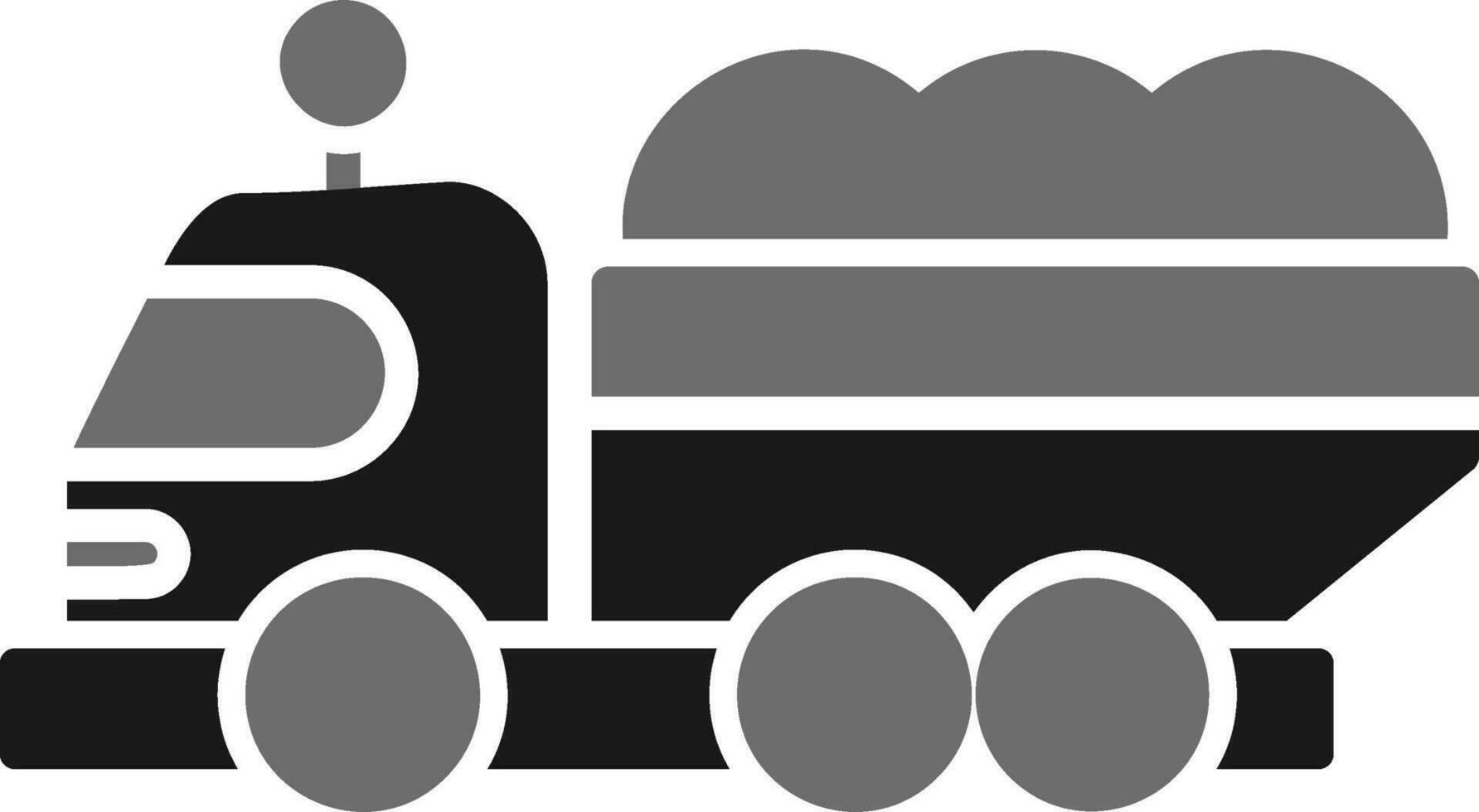Dump Truck Vector Icon