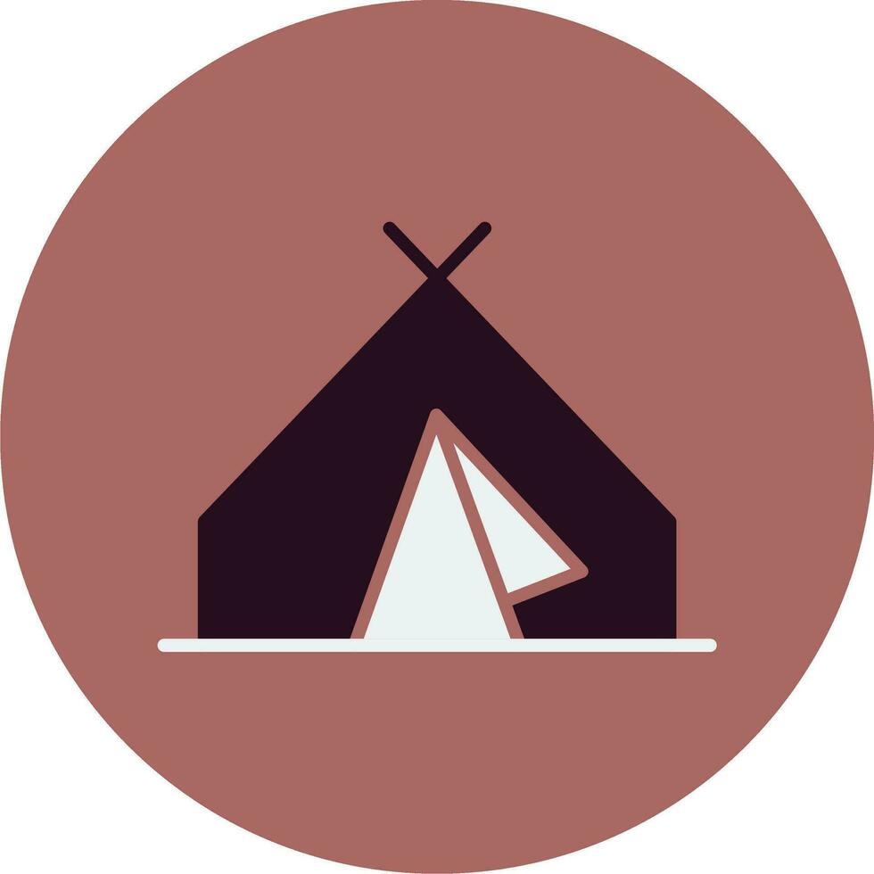 Tent Vector Icon