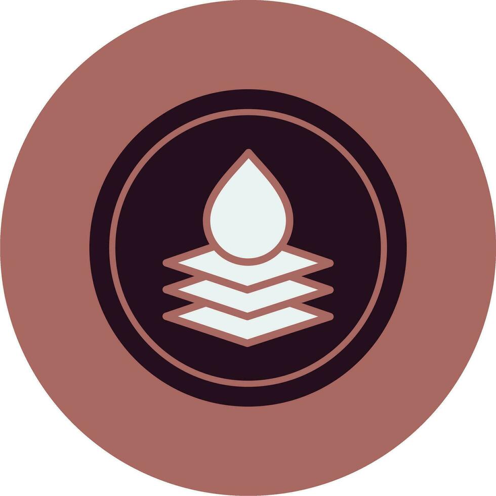 Water Resistant Vector Icon