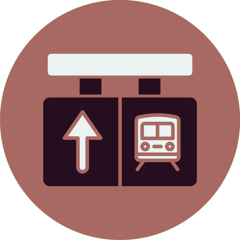 Departure Vector Icon