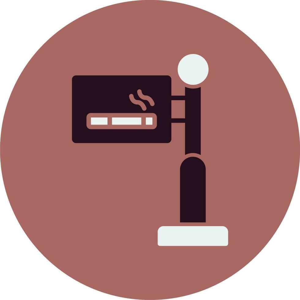 Smoking Area Vector Icon