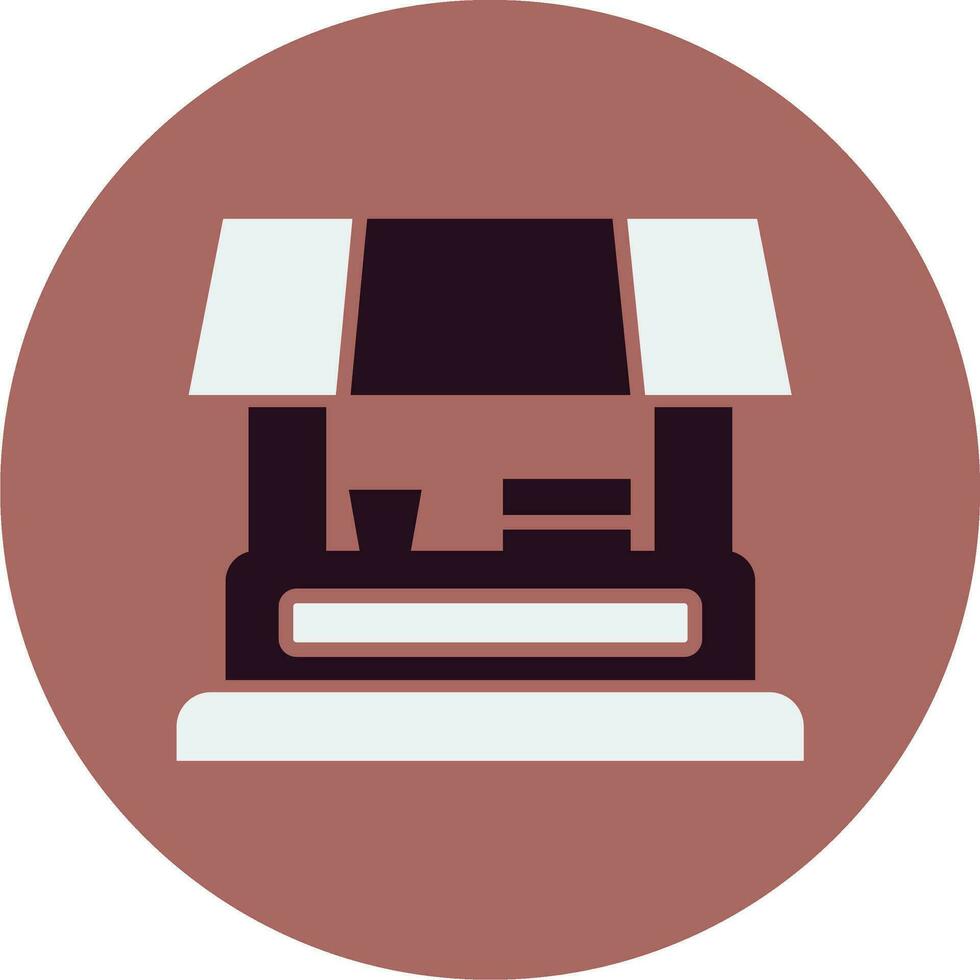 Food Stall Vector Icon