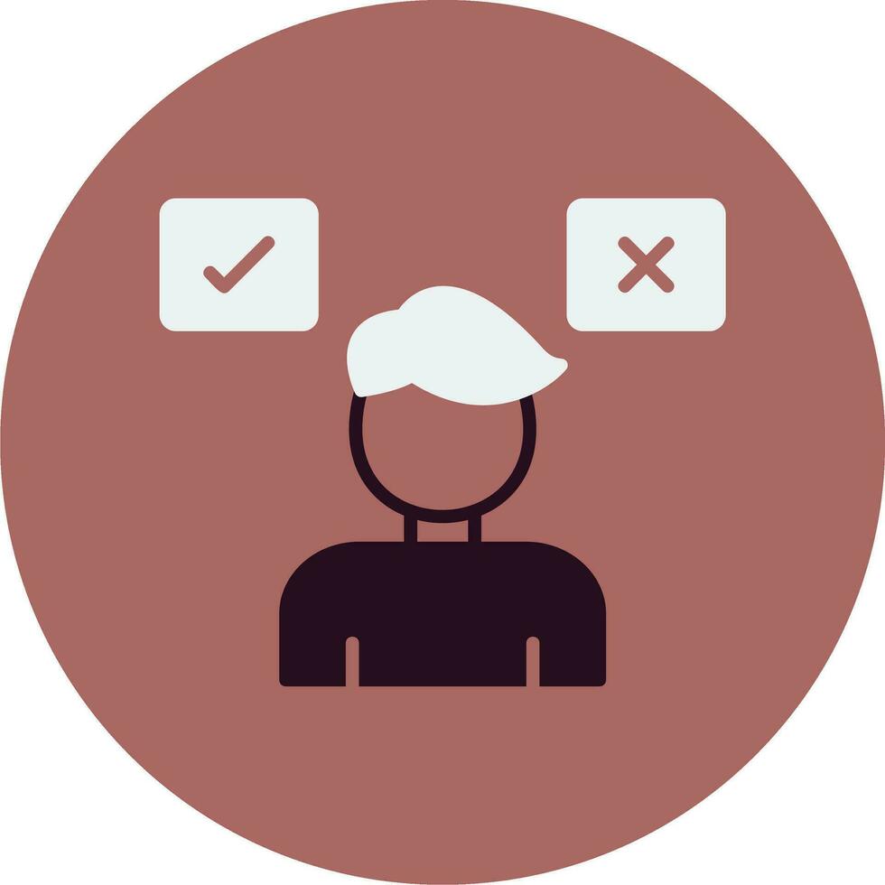 Decision Making Vector Icon