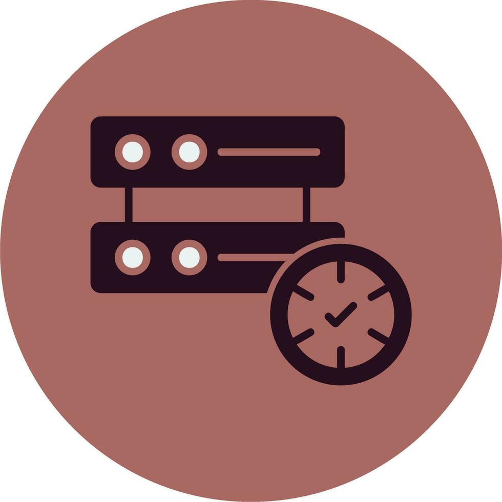 Real Time Vector Icon