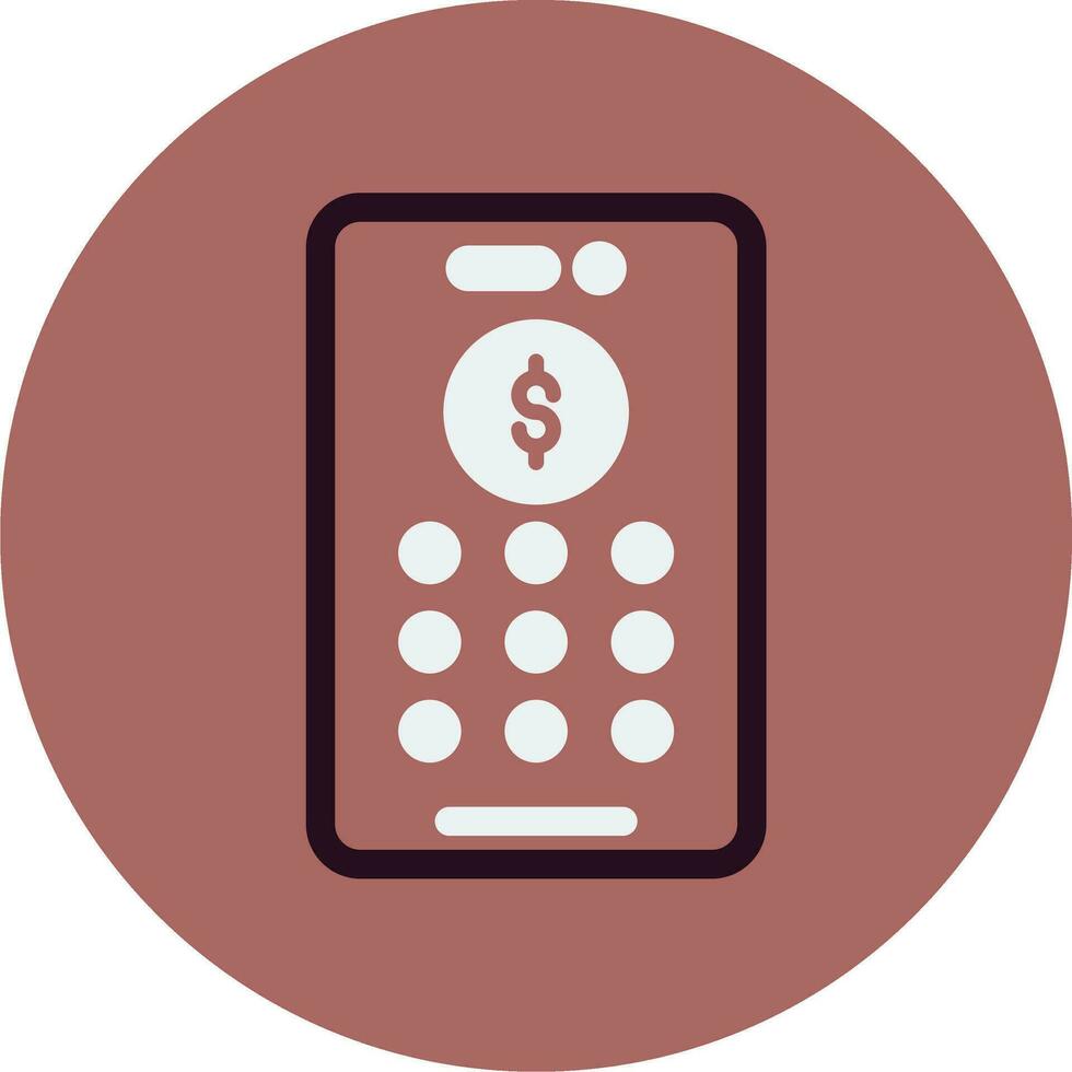 Banking Pin Code Vector Icon