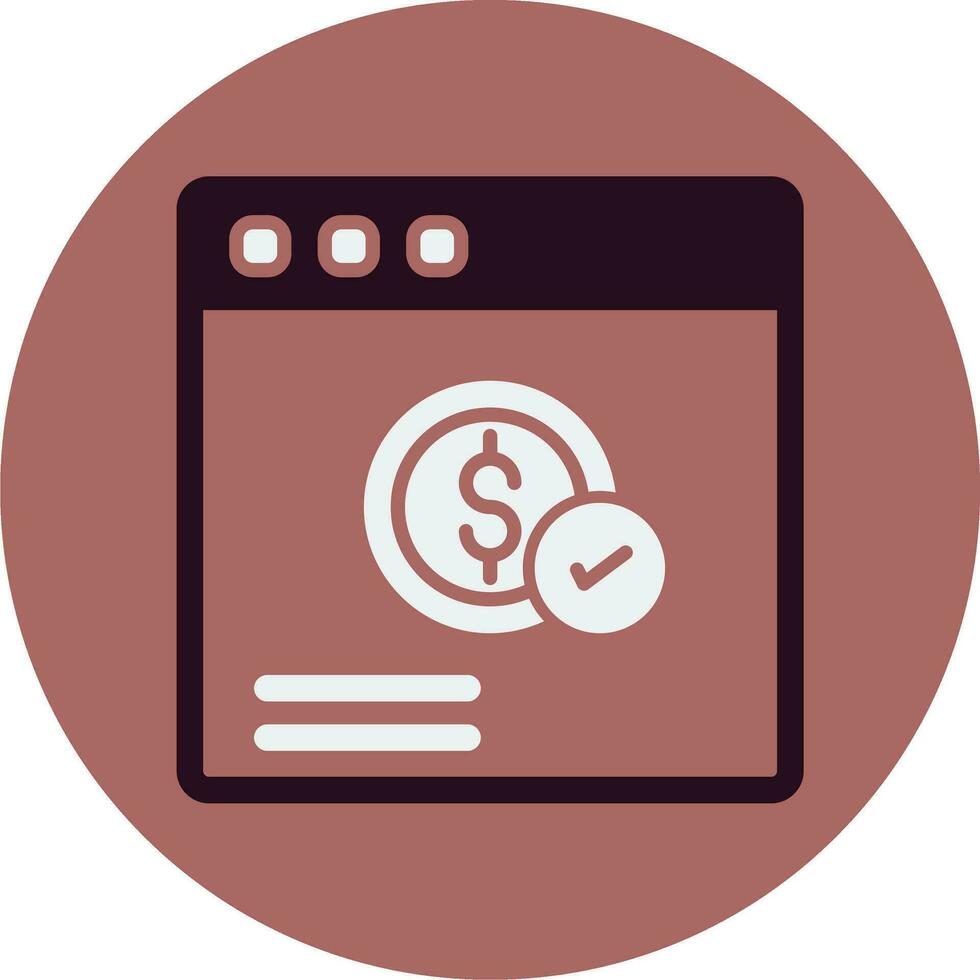 Online Payment Vector Icon
