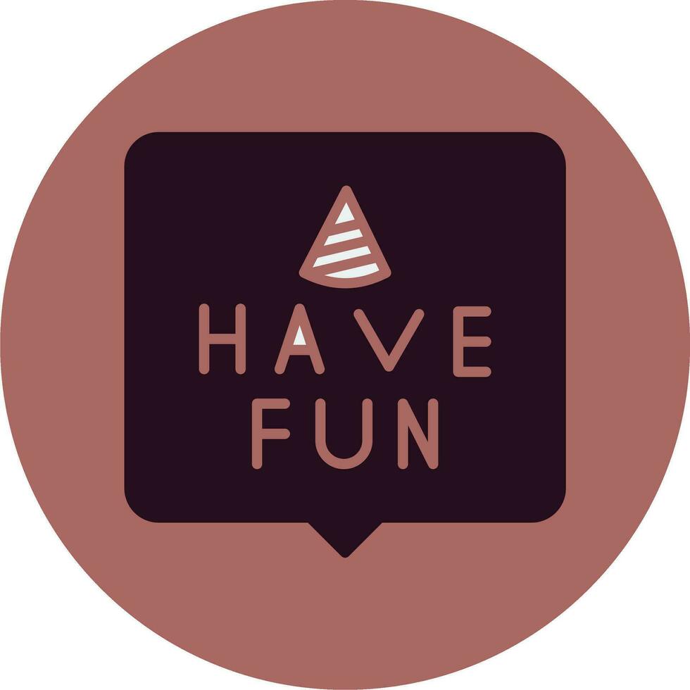 Have Fun Vector Icon