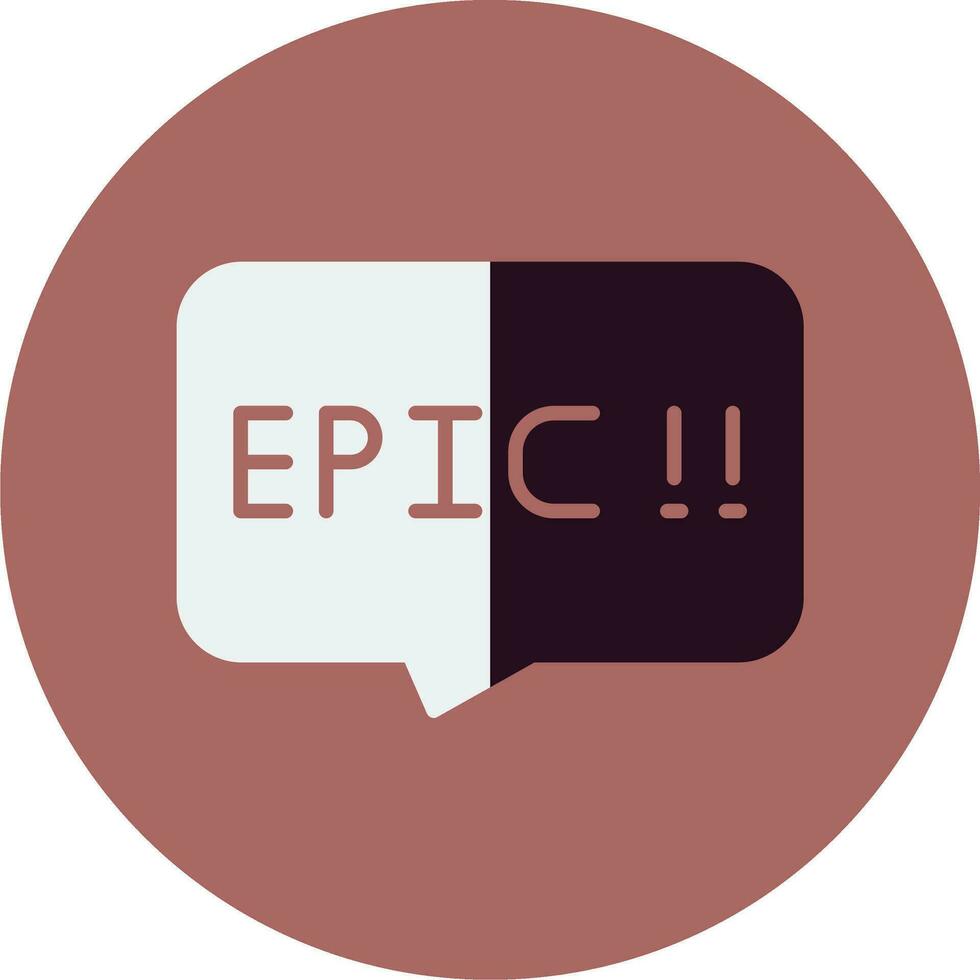 Epic Vector Icon