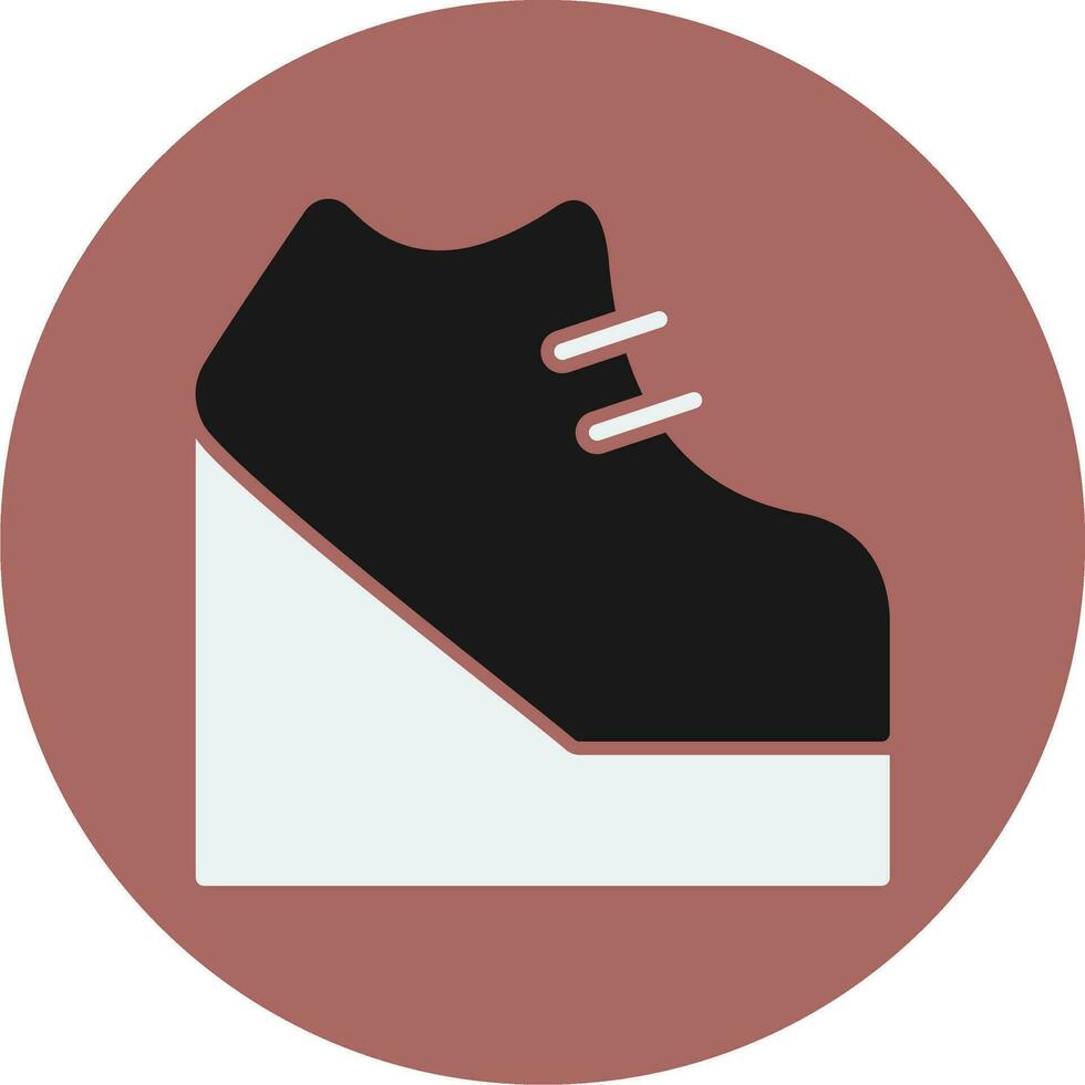 icono de vector de zapato