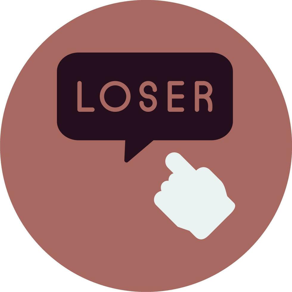 Loser Vector Icon