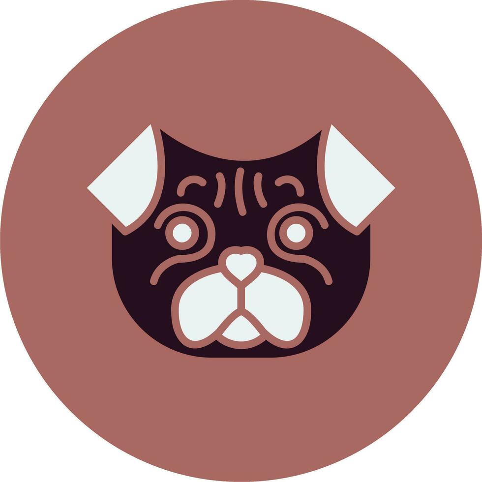 Pug Vector Icon