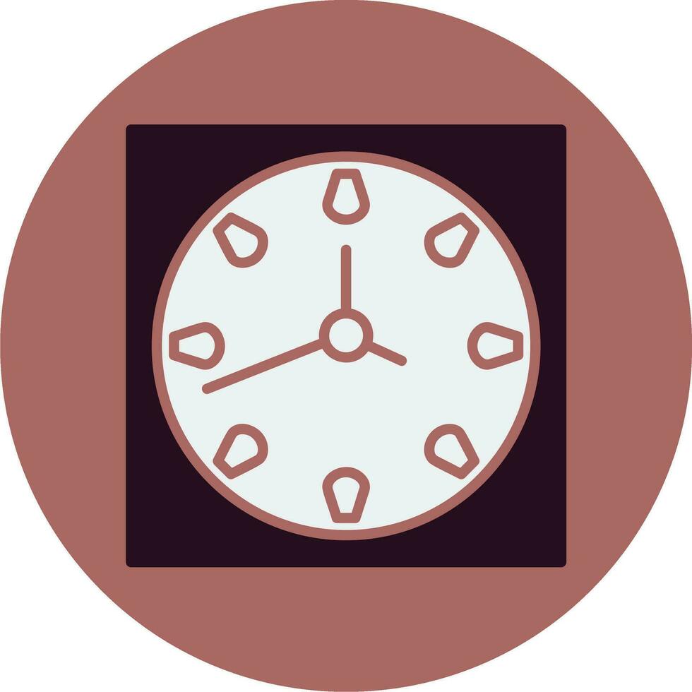 icono de vector de reloj