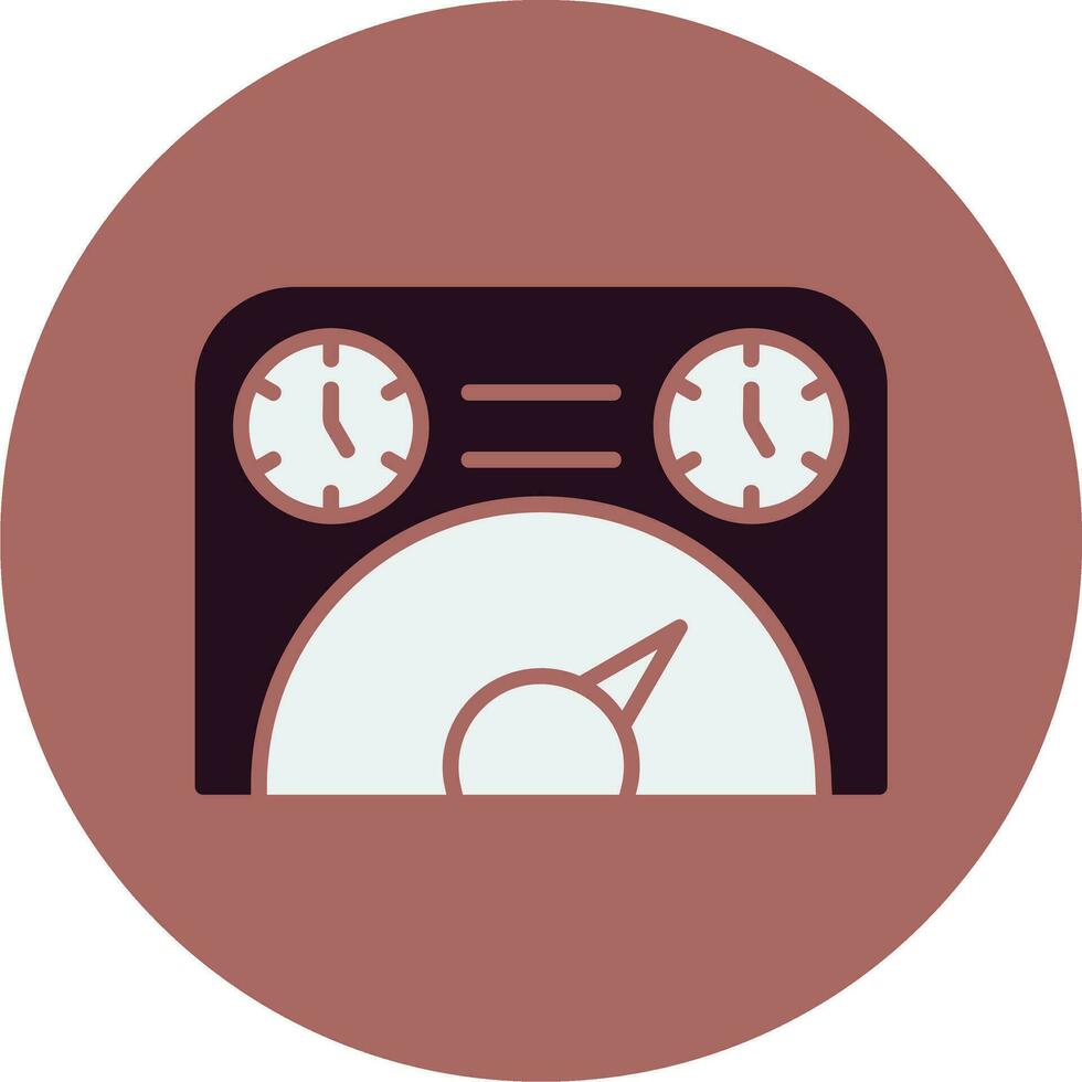 Speedometer Vector Icon