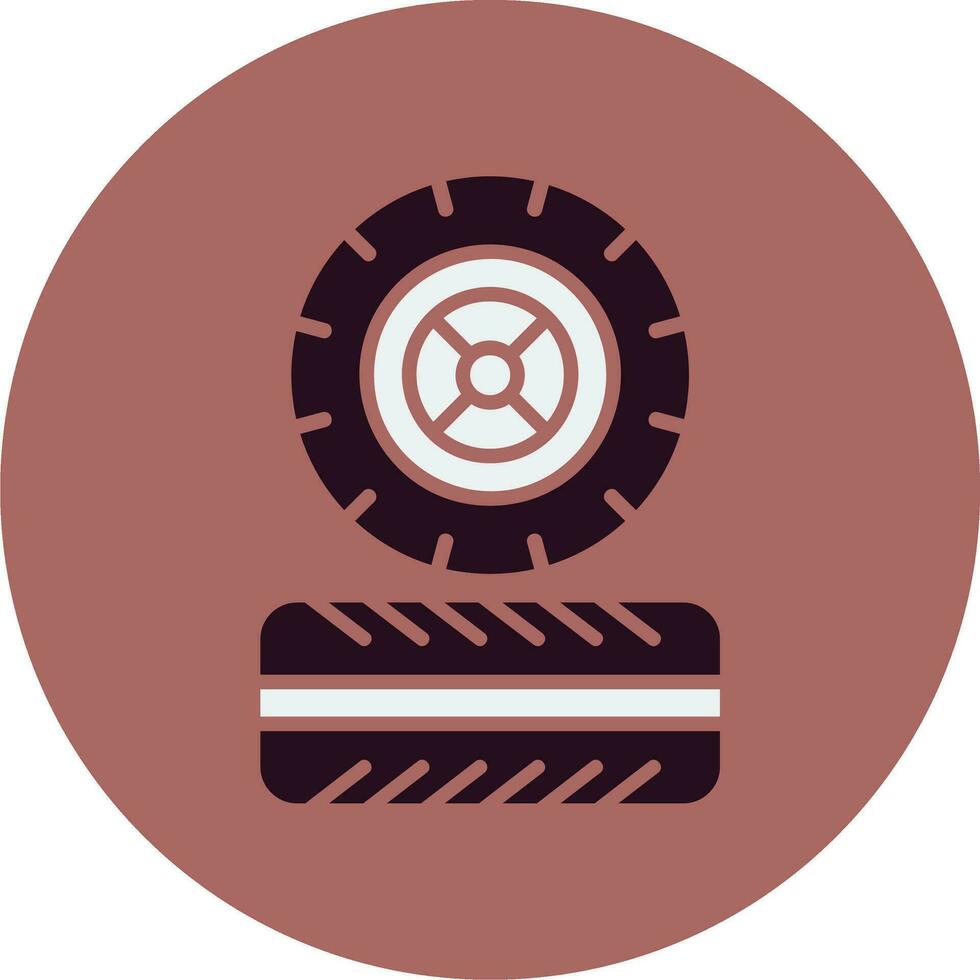 Tires Vector Icon