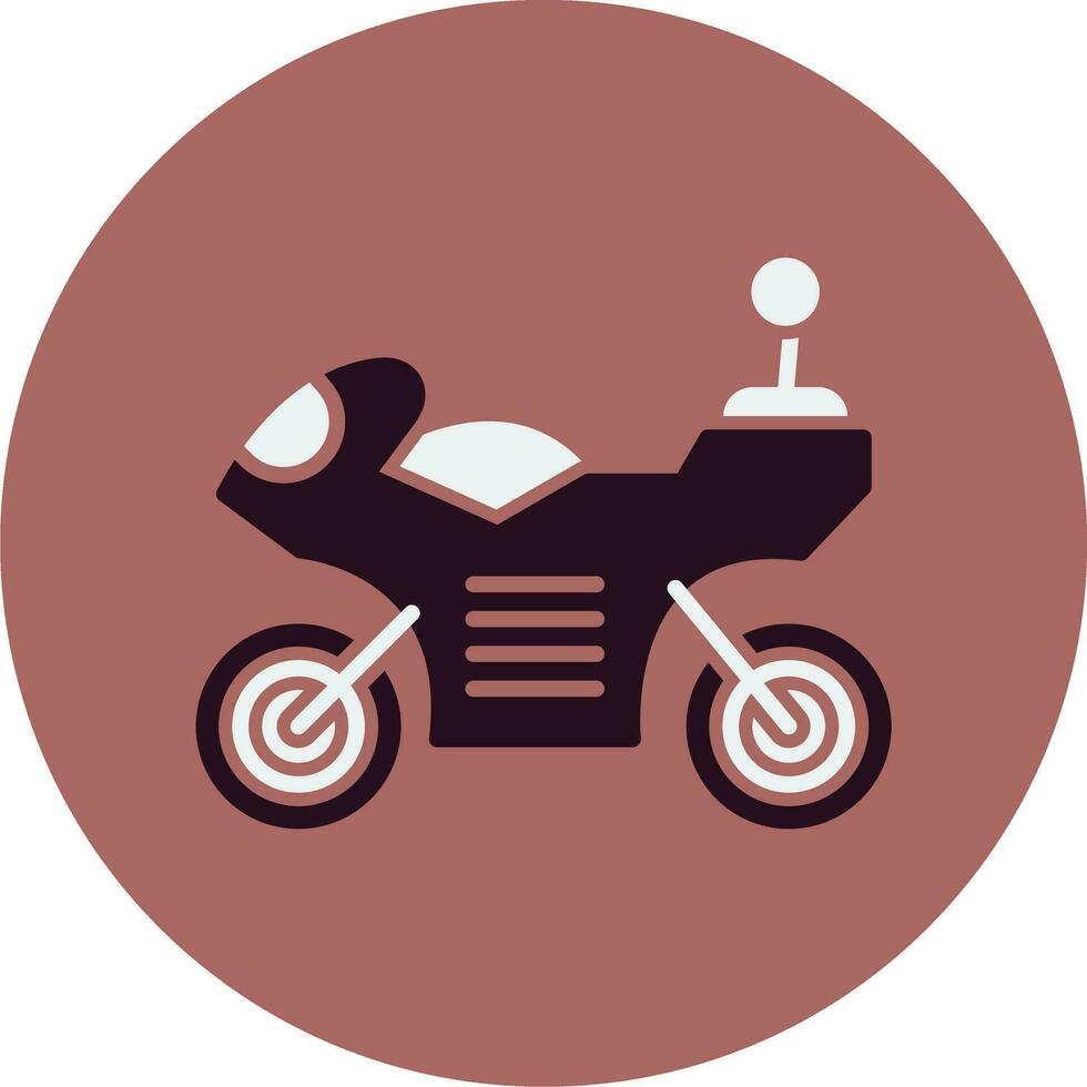 icono de vector de moto