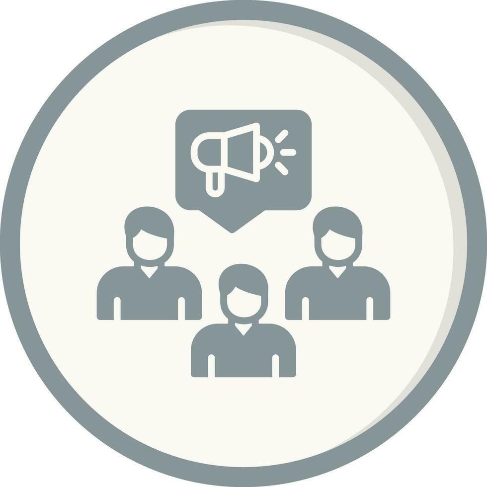 Public Relation Vector Icon