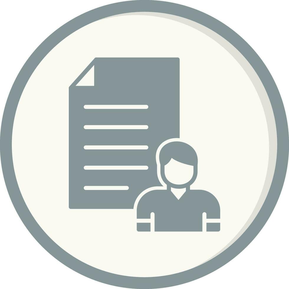 User Data Vector Icon
