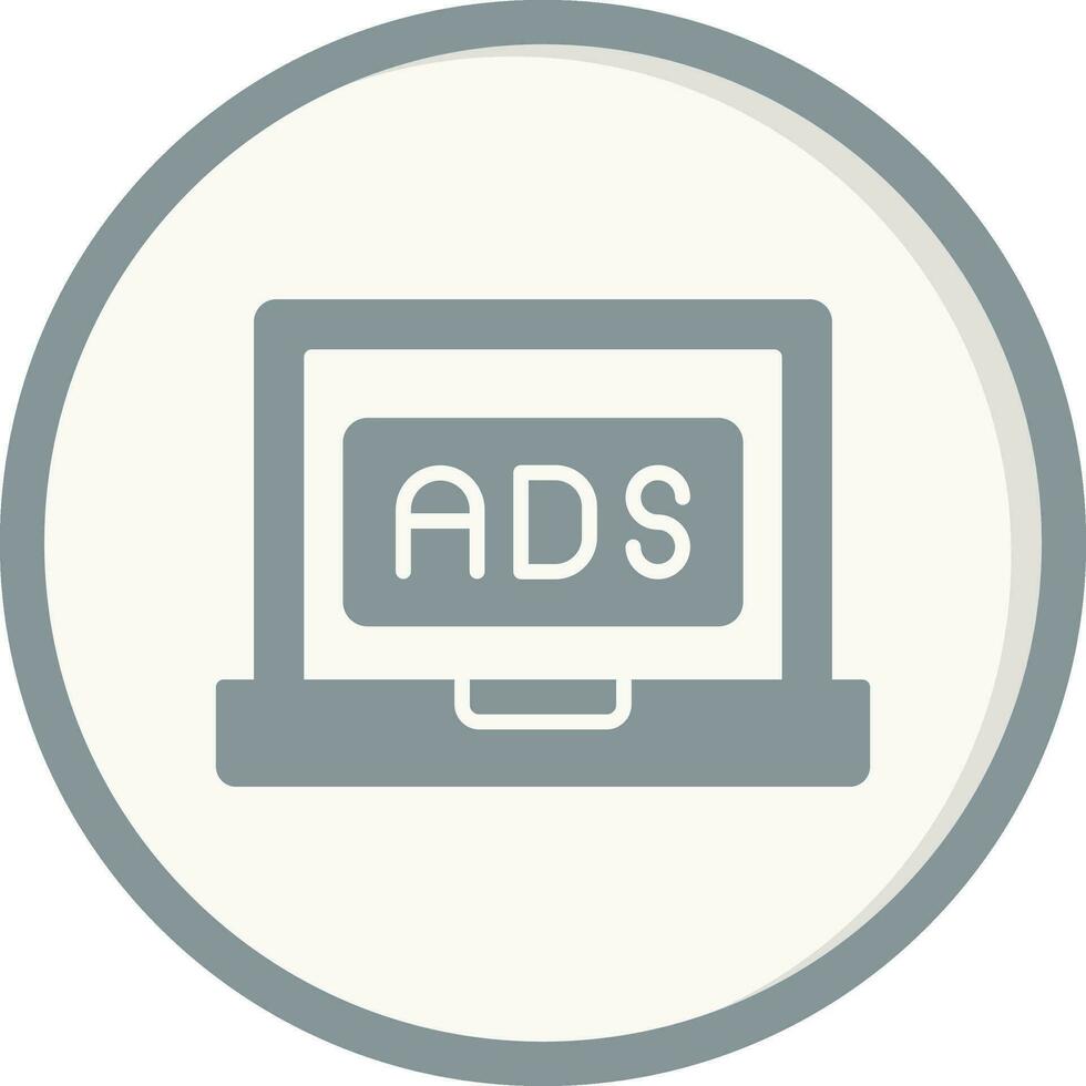 Ads Vector Icon