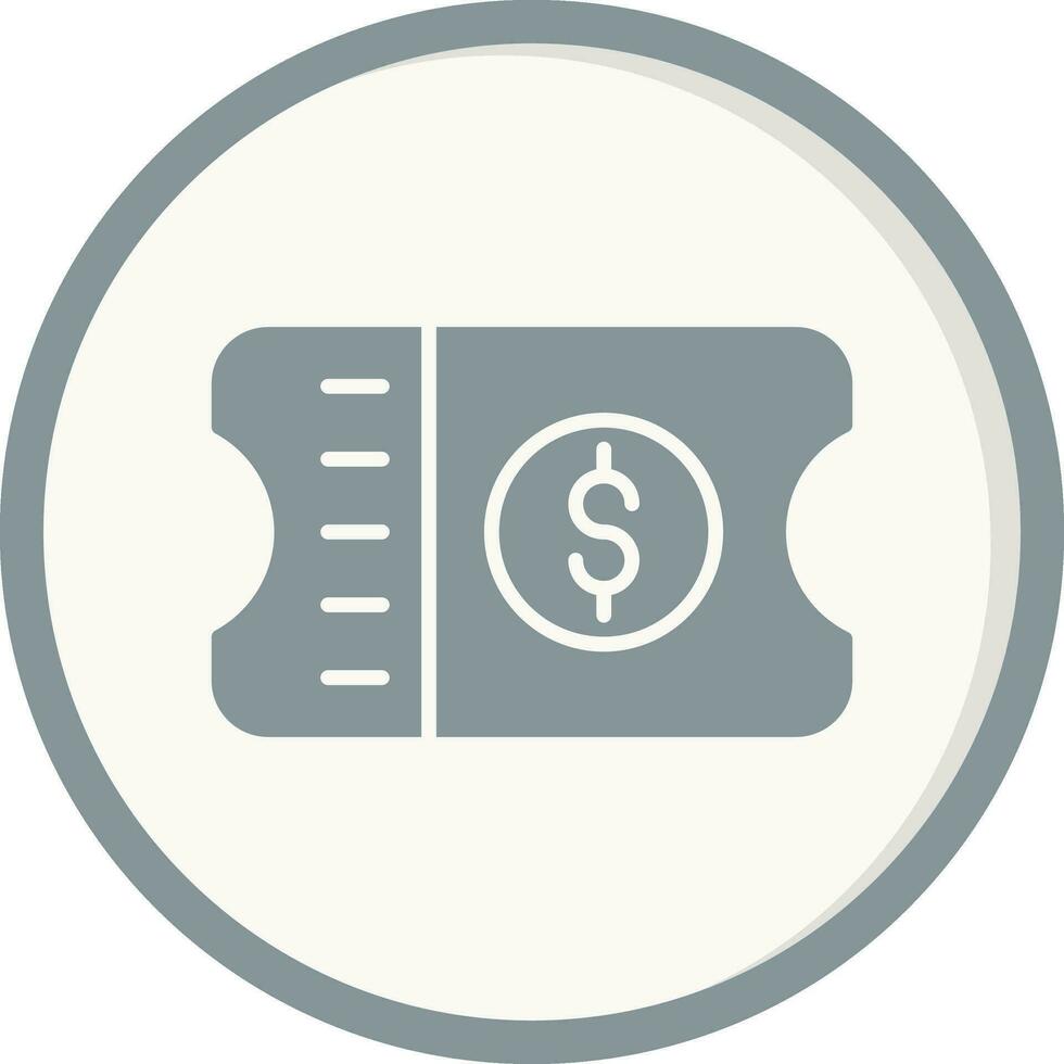 Support Ticket Vector Icon