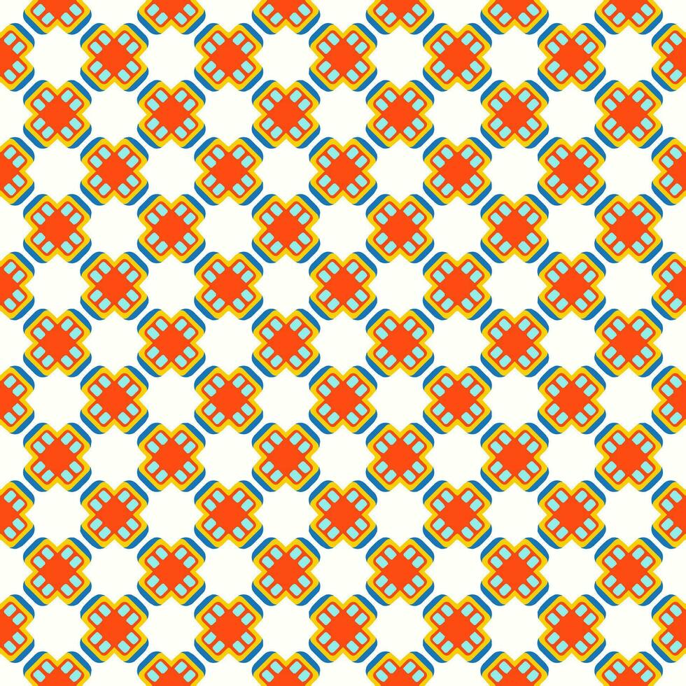 Multi color seamless abstract pattern. Background and backdrop. Multi Colored. Colorful ornamental design. Colored mosaic ornaments. Vector graphic illustration.