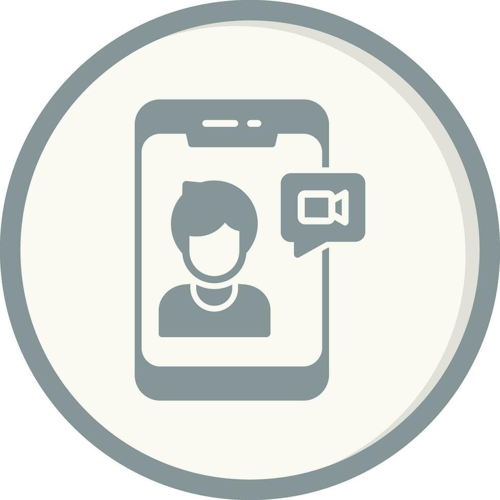 Video Call Vector Icon