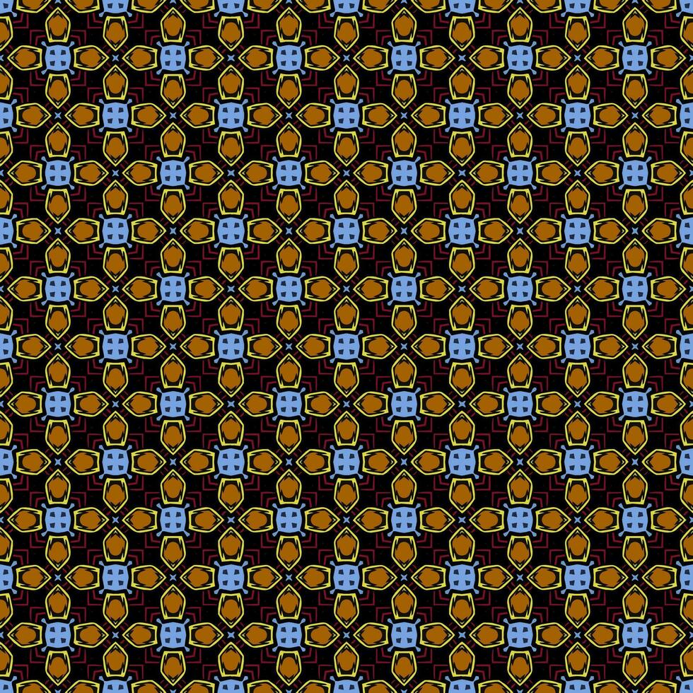 Multi color seamless pattern texture and template. Multicolored. Colorful ornamental graphic design. Colored mosaic ornaments. Vector illustration.