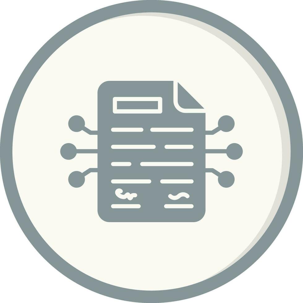 Smart Contracts Vector Icon