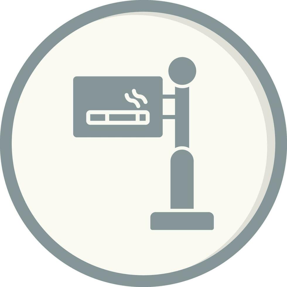 Smoking Area Vector Icon