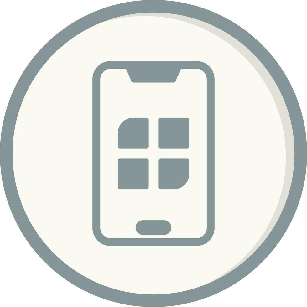 Mobile App Vector Icon