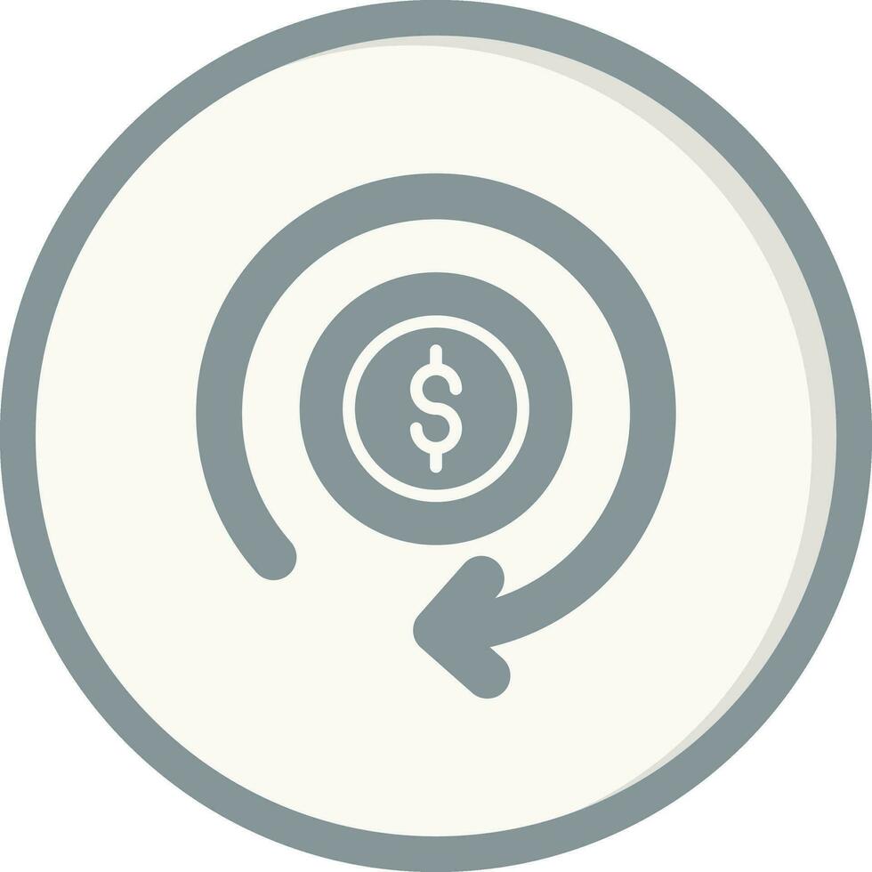 Money Refund Vector Icon