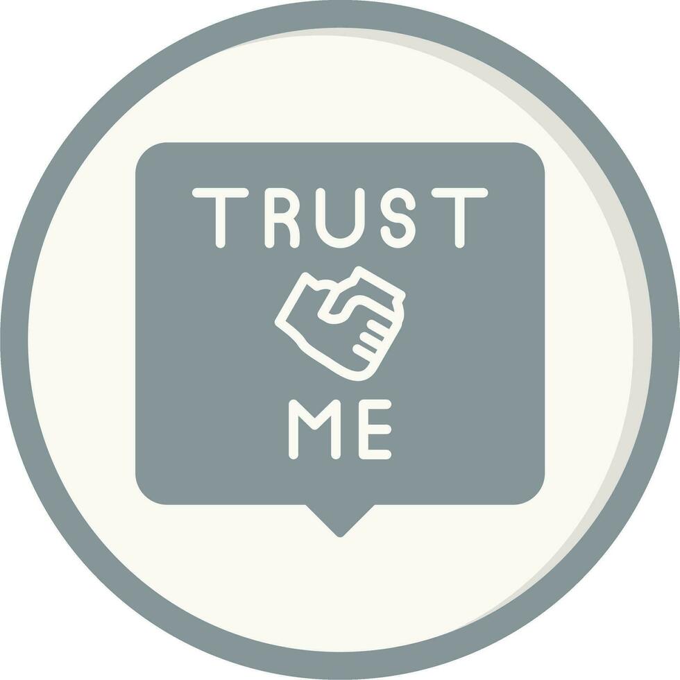 Trust Me Vector Icon