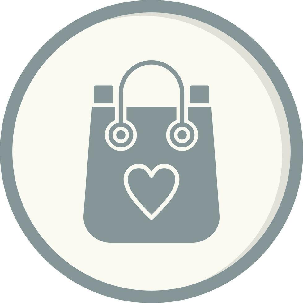 icono de vector de bolsa de compras