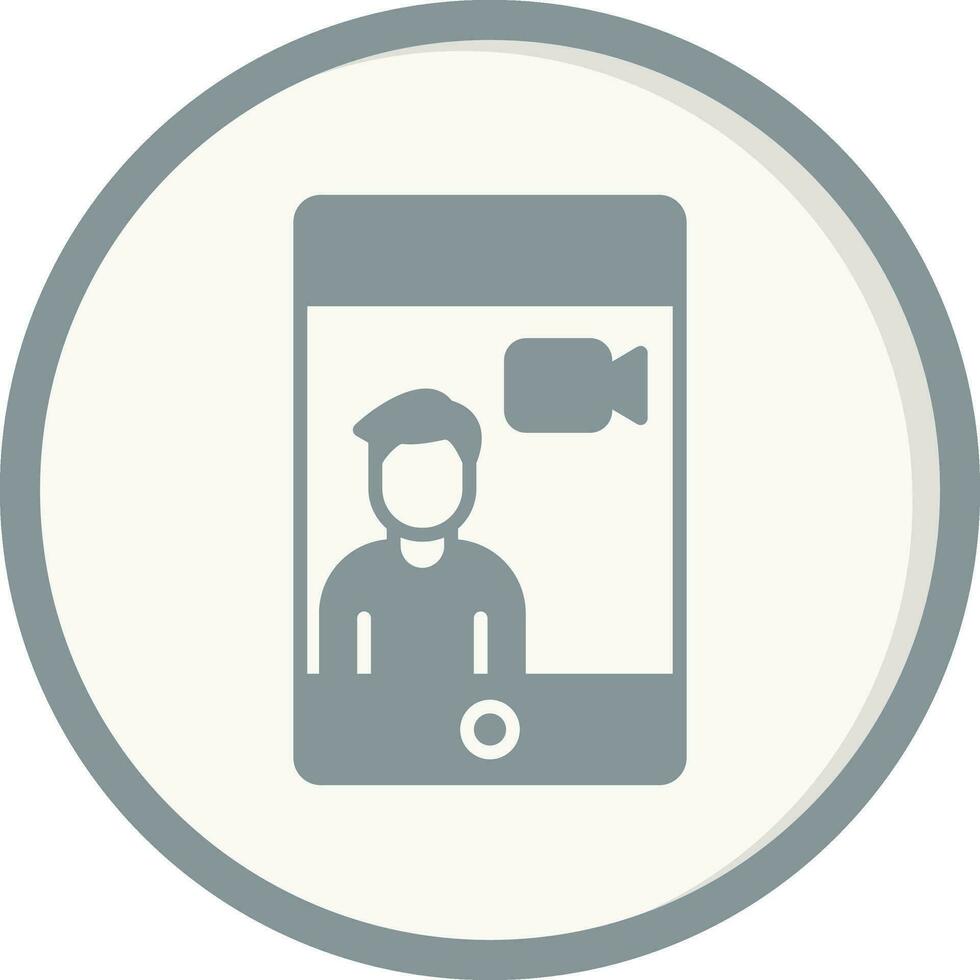 Videocall Vector Icon