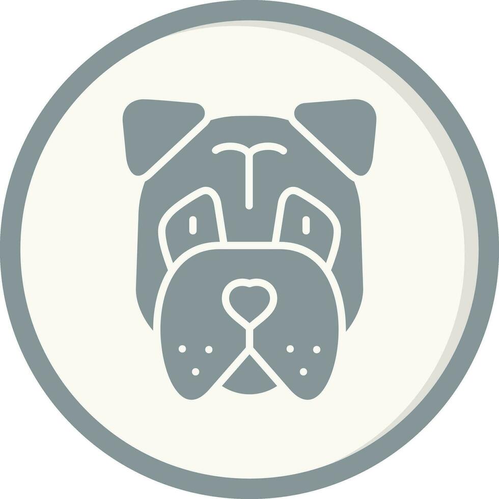 Bullmastiff Vector Icon