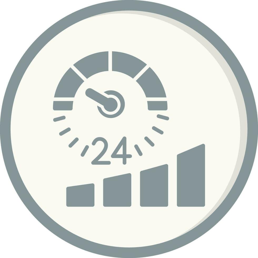 Speedometer Vector Icon