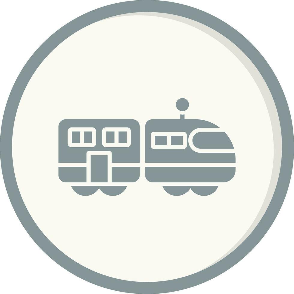 icono de vector de tren