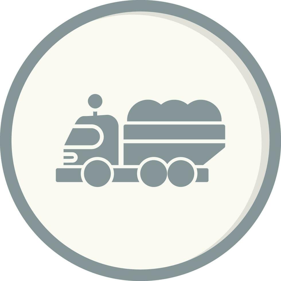 Dump Truck Vector Icon